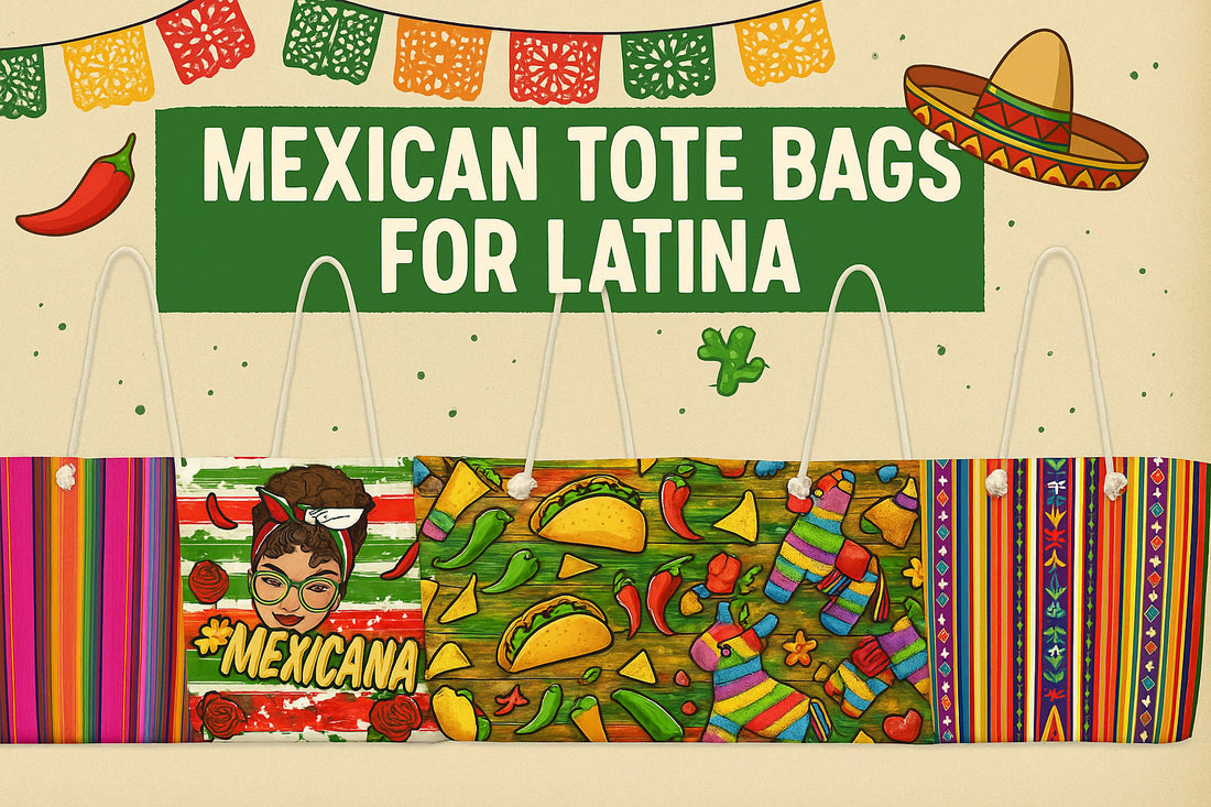 Mexican tote bags for Latina