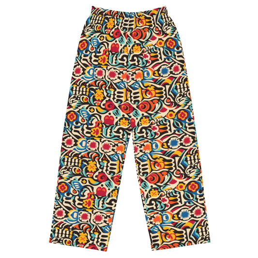 Geometric Pattern Super Soft Pajamas / Sweat Bottoms