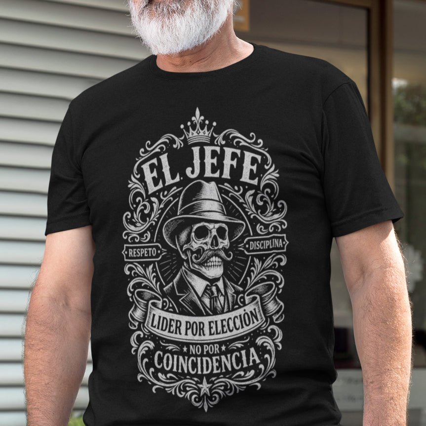 El Jefe Líder Por Elección Tee - Respeto y Disciplina Edition