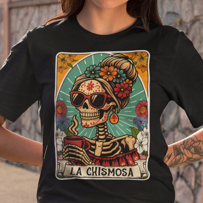 La Chismosa Mexican Loteria T-Shirt