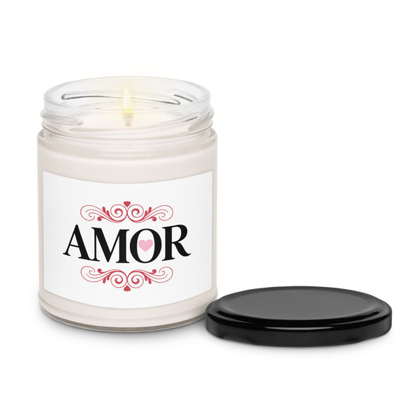 Amor Romantic Spanish Scented soy candle 9 oz Amor Romantic Spanish Scented soy candle 9 oz