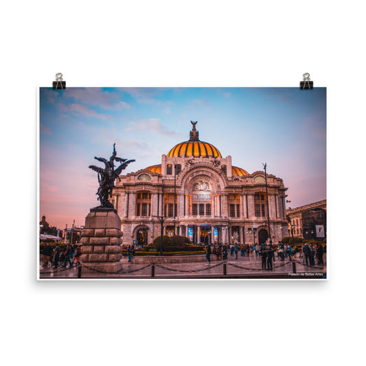 Palacio de Bellas Artes, Mexico City Poster