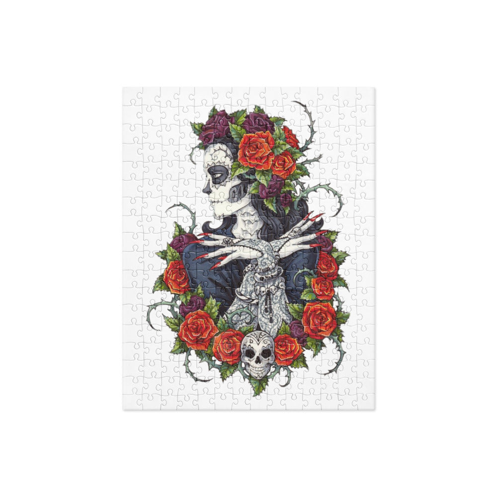 La Catrina Roses Jigsaw puzzle