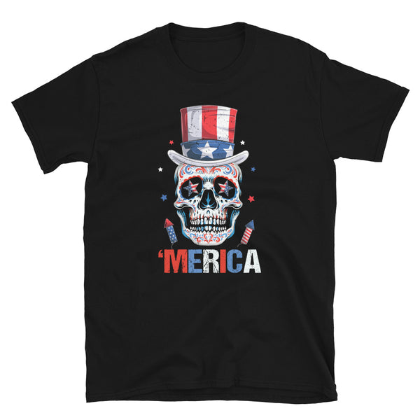 Americano Sugar Skull T-Shirt Americano Sugar Skull T-Shirt