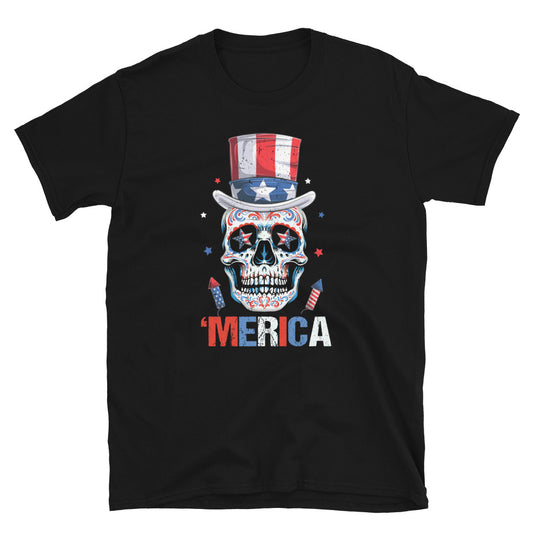 Americano Sugar Skull T-Shirt