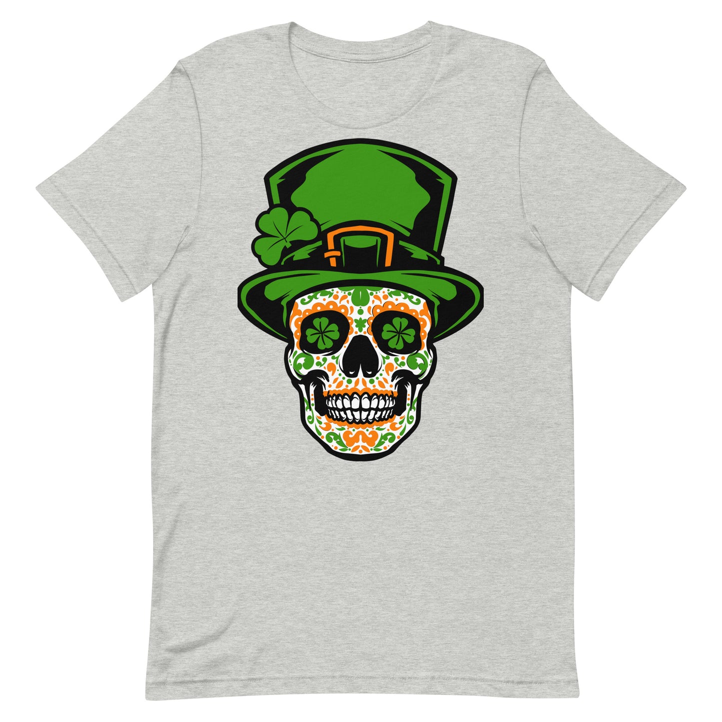 St. Patrick's Irish I Was Mexican Skull Unisex T-Shirt