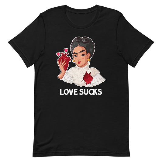 Love Sucks Sarcastic Valentine's Day T-Shirt