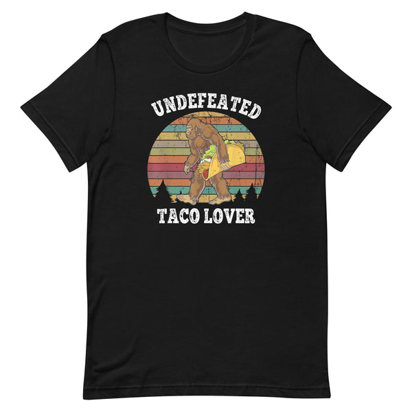 El Squatcho Undefeated Taco Lover T-Shirt El Squatcho Undefeated Taco Lover T-Shirt