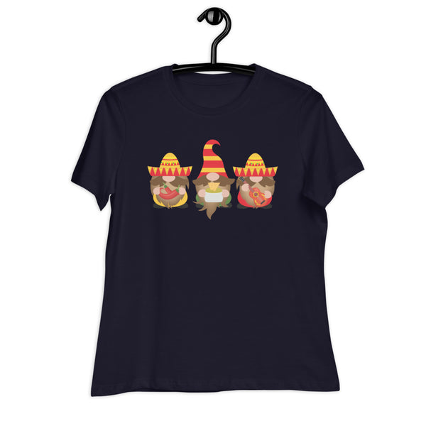 Cinco De Mayo Gnomes T-Shirts for Women Cinco De Mayo Gnomes T-Shirts for Women