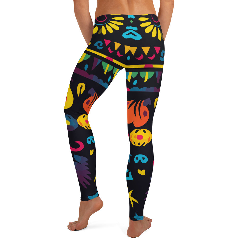 Mexican Art Style Leggings