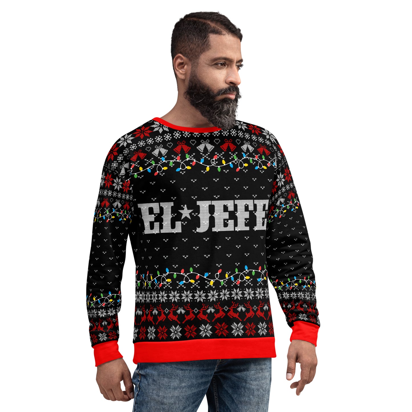 El Jefe Ugly Christmas Sweatshirt