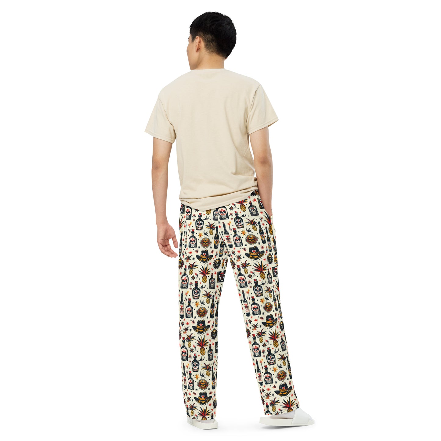 Sugar Skull Tequila y Cactus Vibes Pajamas / Sweat Bottoms