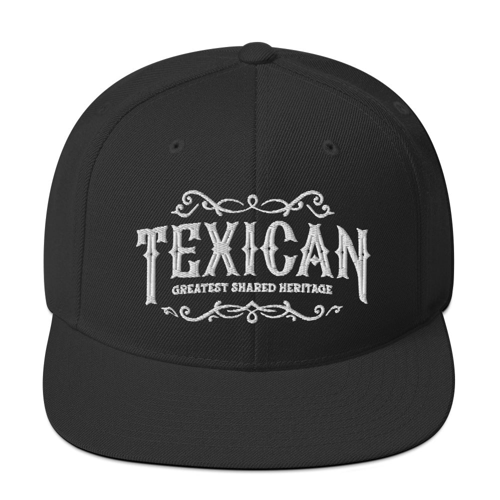 Texican Greatest Shared Heritage Snapback Hat