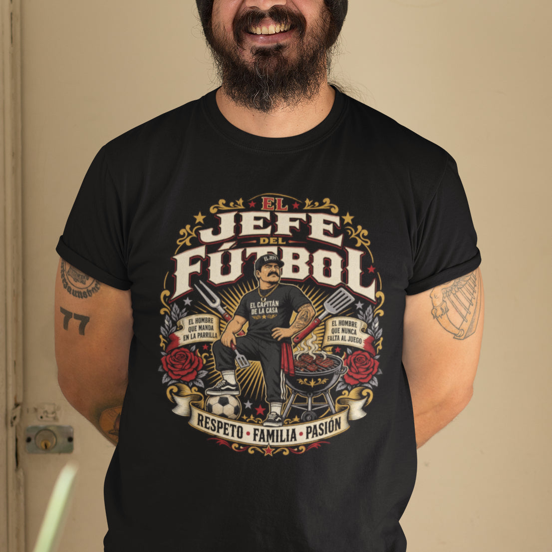 El Jefe Del Fútbol T-Shirt