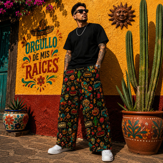 Locura Lucha Wide Leg Pants