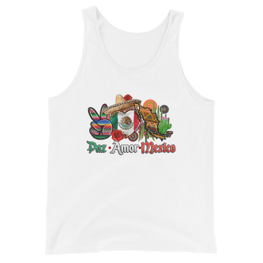 Paz Amor Mexico Tank Top