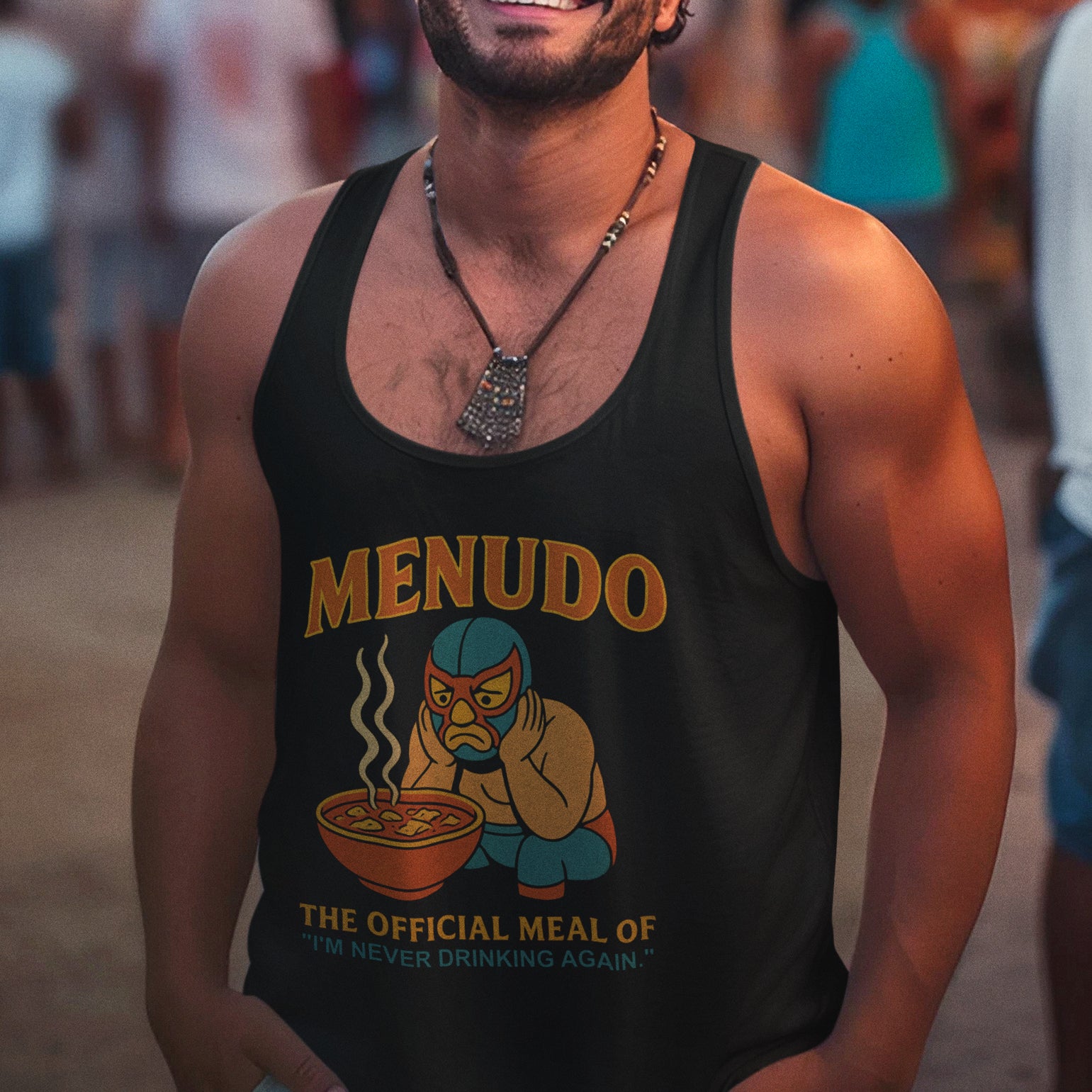 Menudo Hangover Cure Tank Top for Latinos