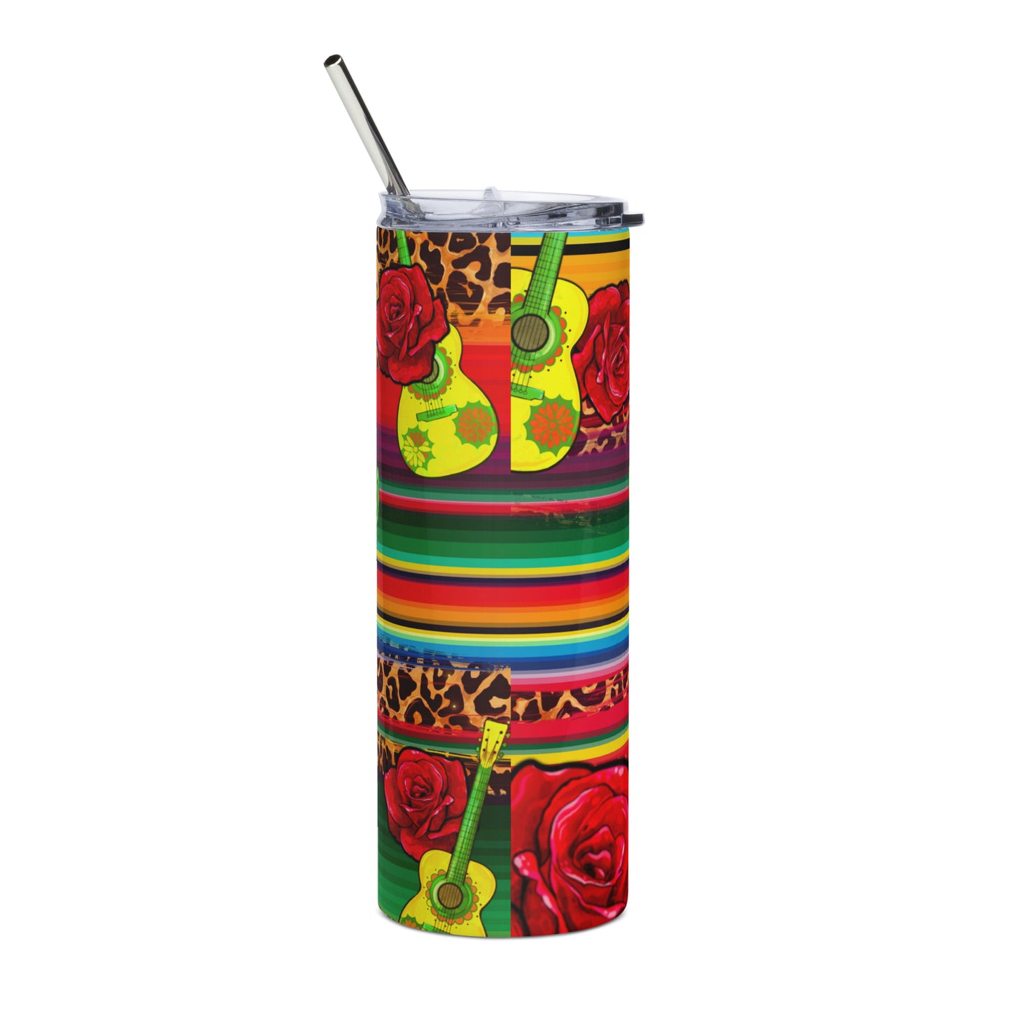 Mexican Calavera Stainless steel tumbler