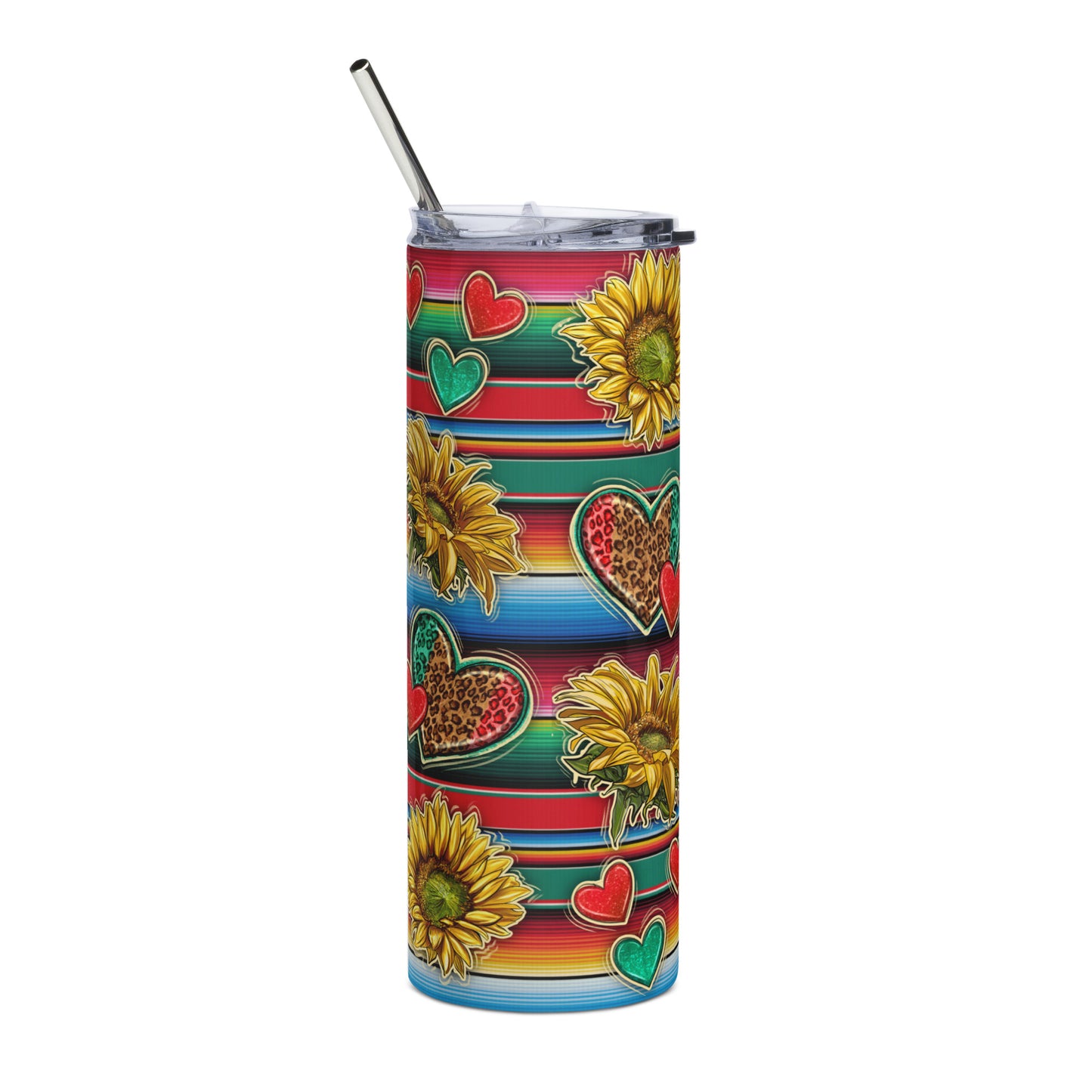 Mexico in My Heart Stainless steel tumbler
