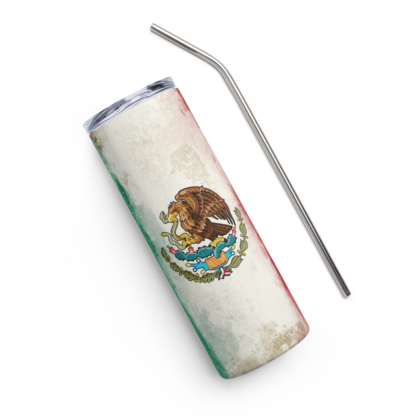 Mexico Flag Stainless steel tumbler