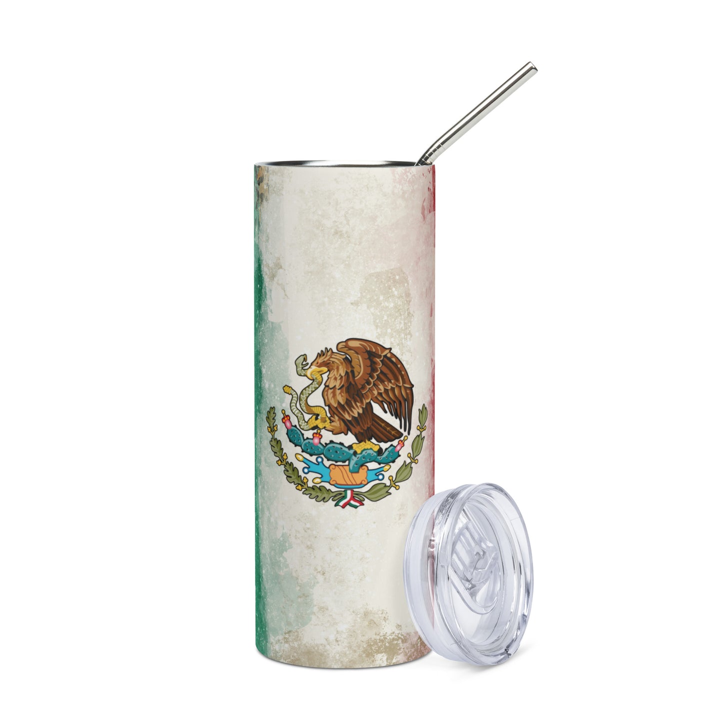 Mexico Flag Stainless steel tumbler