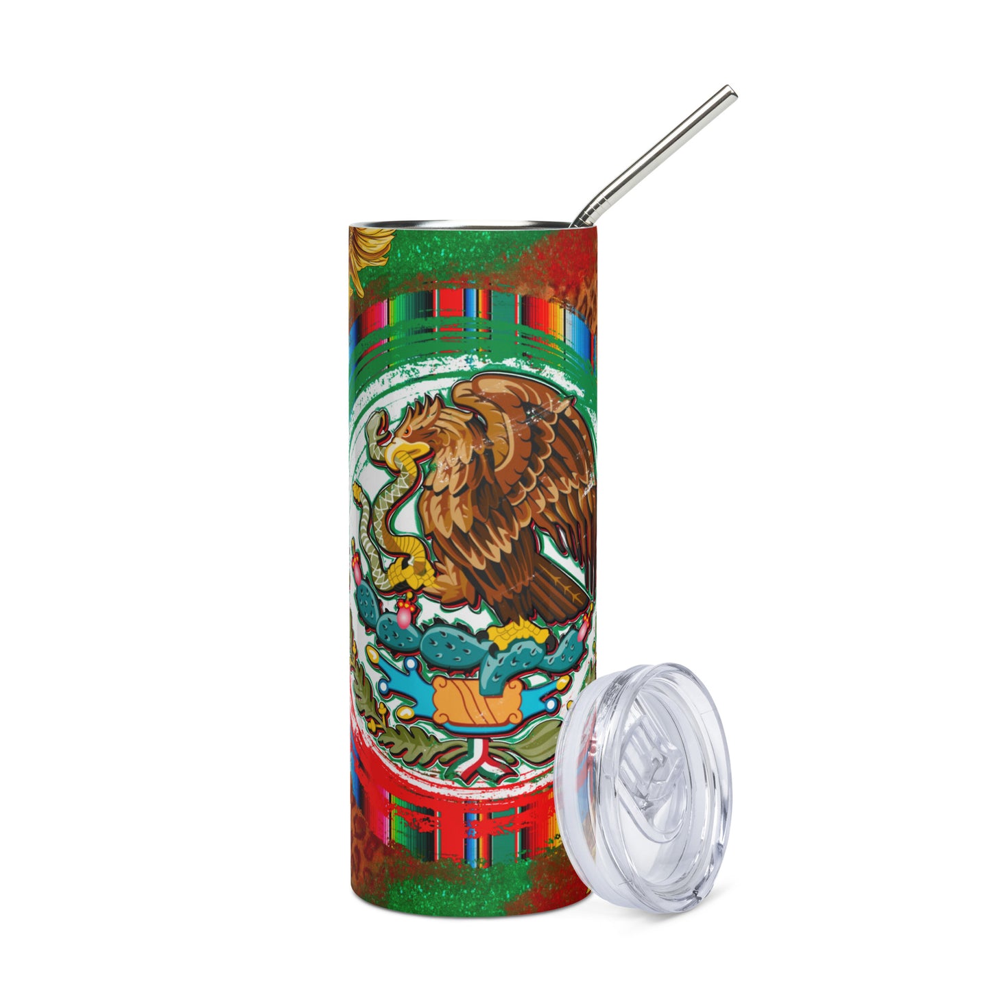 Orgullo Mexican Stainless steel tumbler
