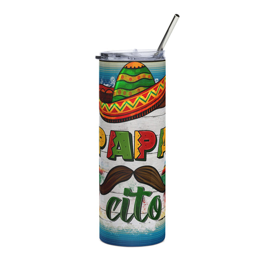 Papa Cito Stainless steel tumbler for Latinos