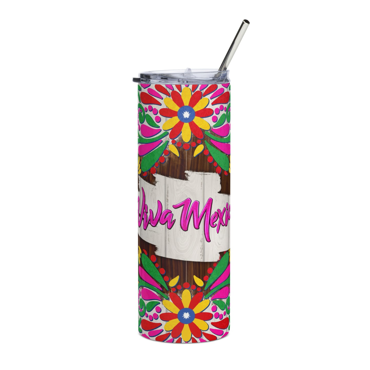 Viva Mexico Stainless steel tumbler