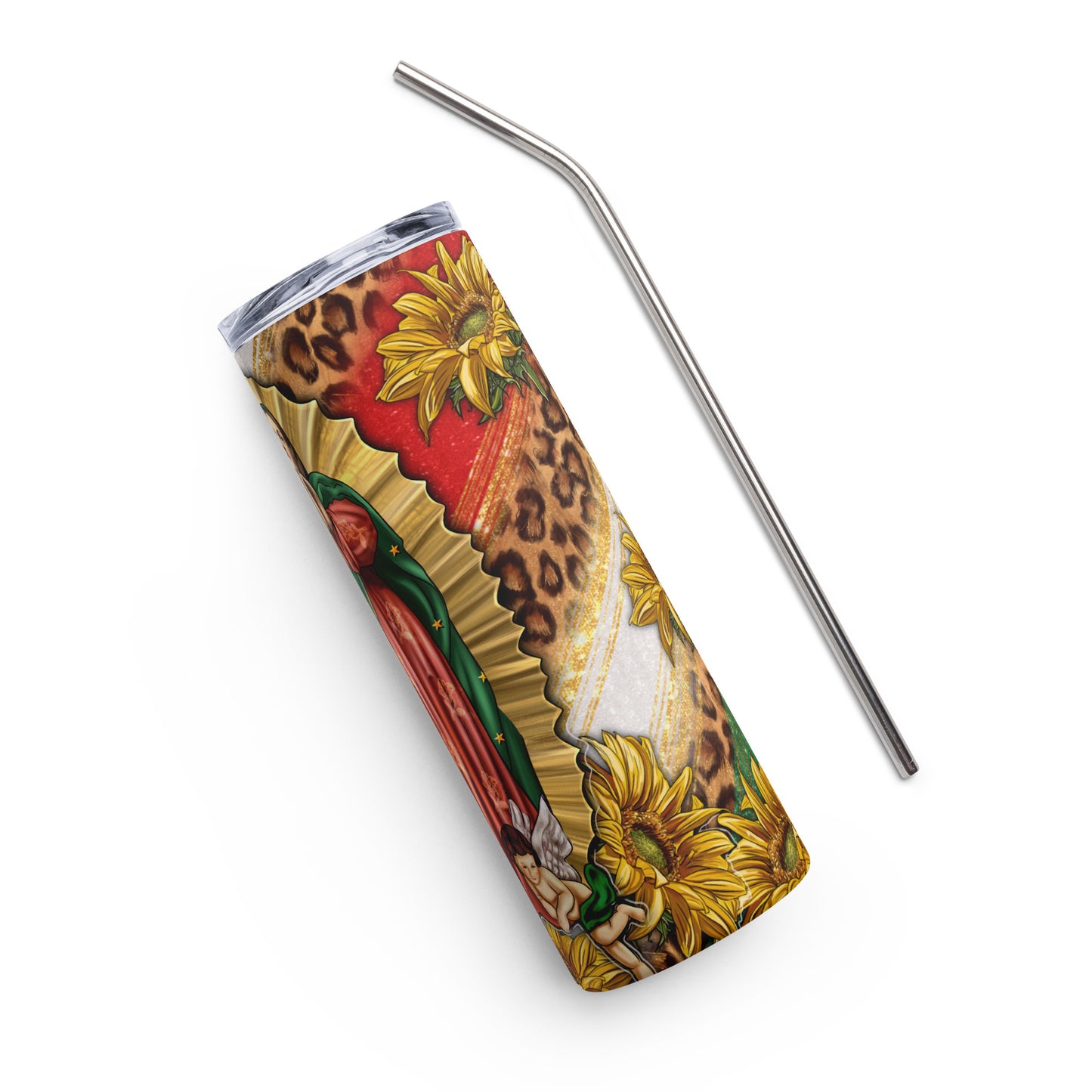 Lady of Guadalupe Stainless steel tumbler