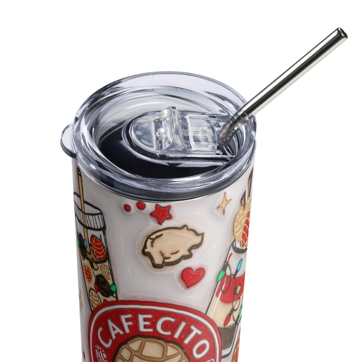 Cafecito Y Chisme Stainless steel Tumbler