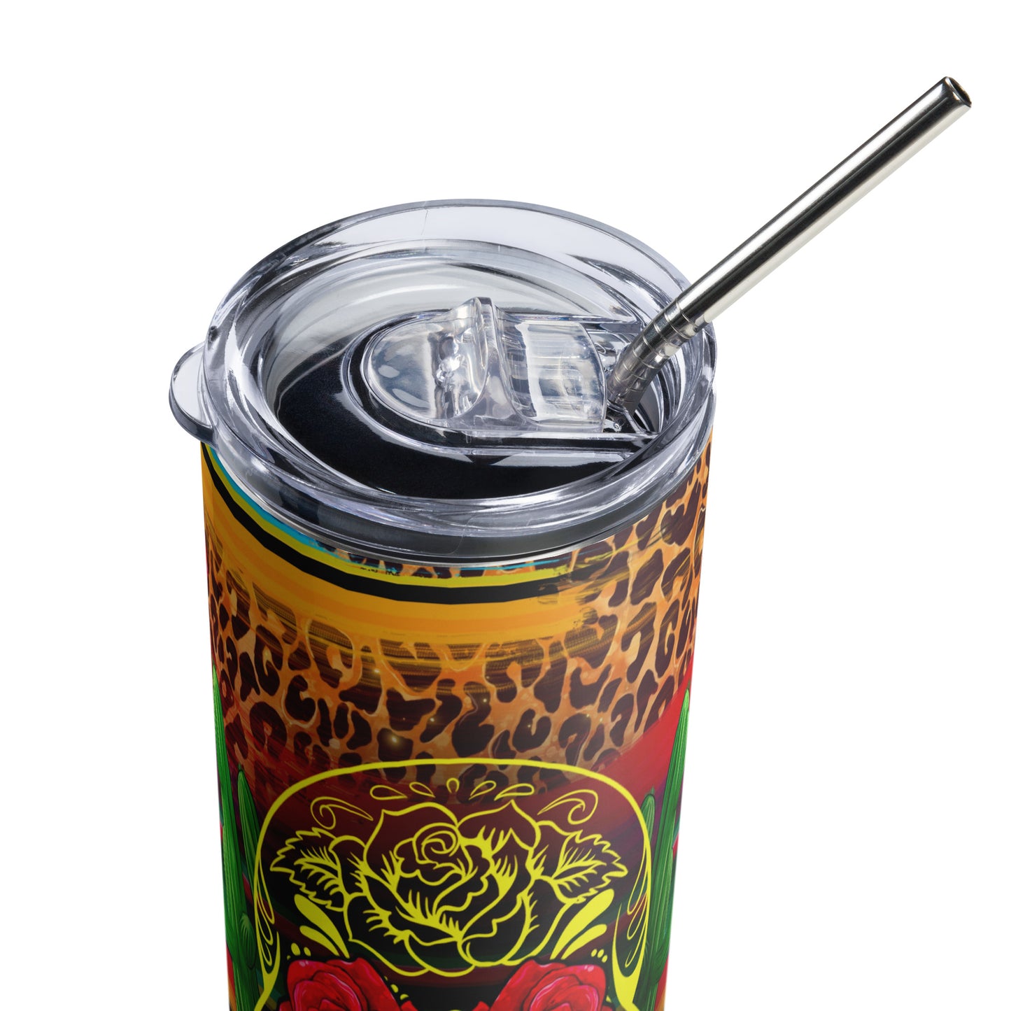 Mexican Calavera Stainless steel tumbler