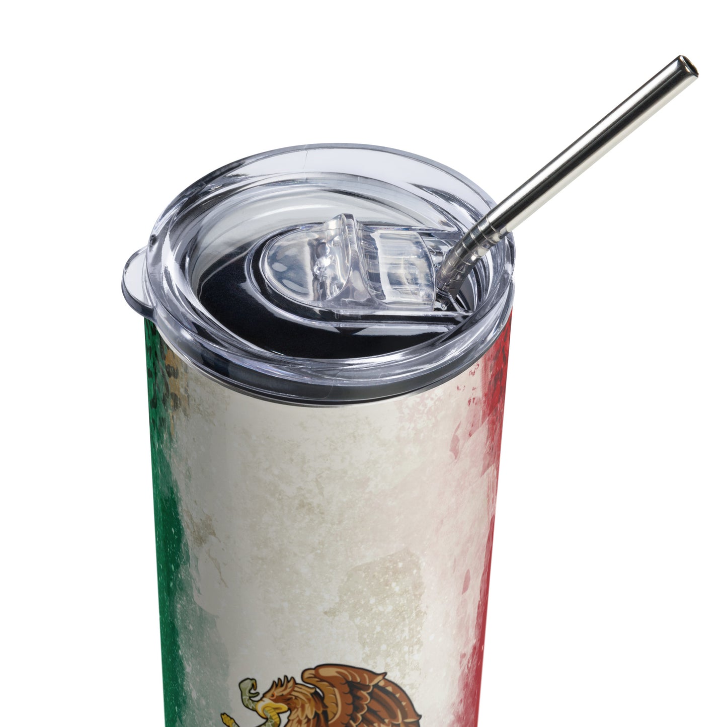 Mexico Flag Stainless steel tumbler