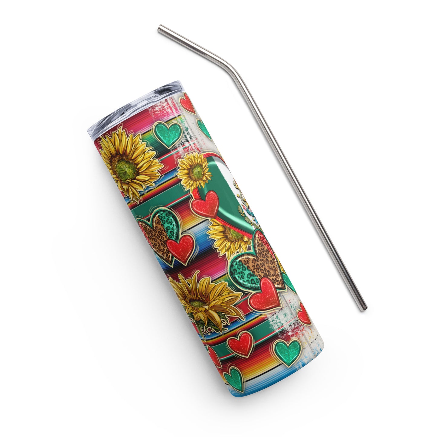 Mexico in My Heart Stainless steel tumbler