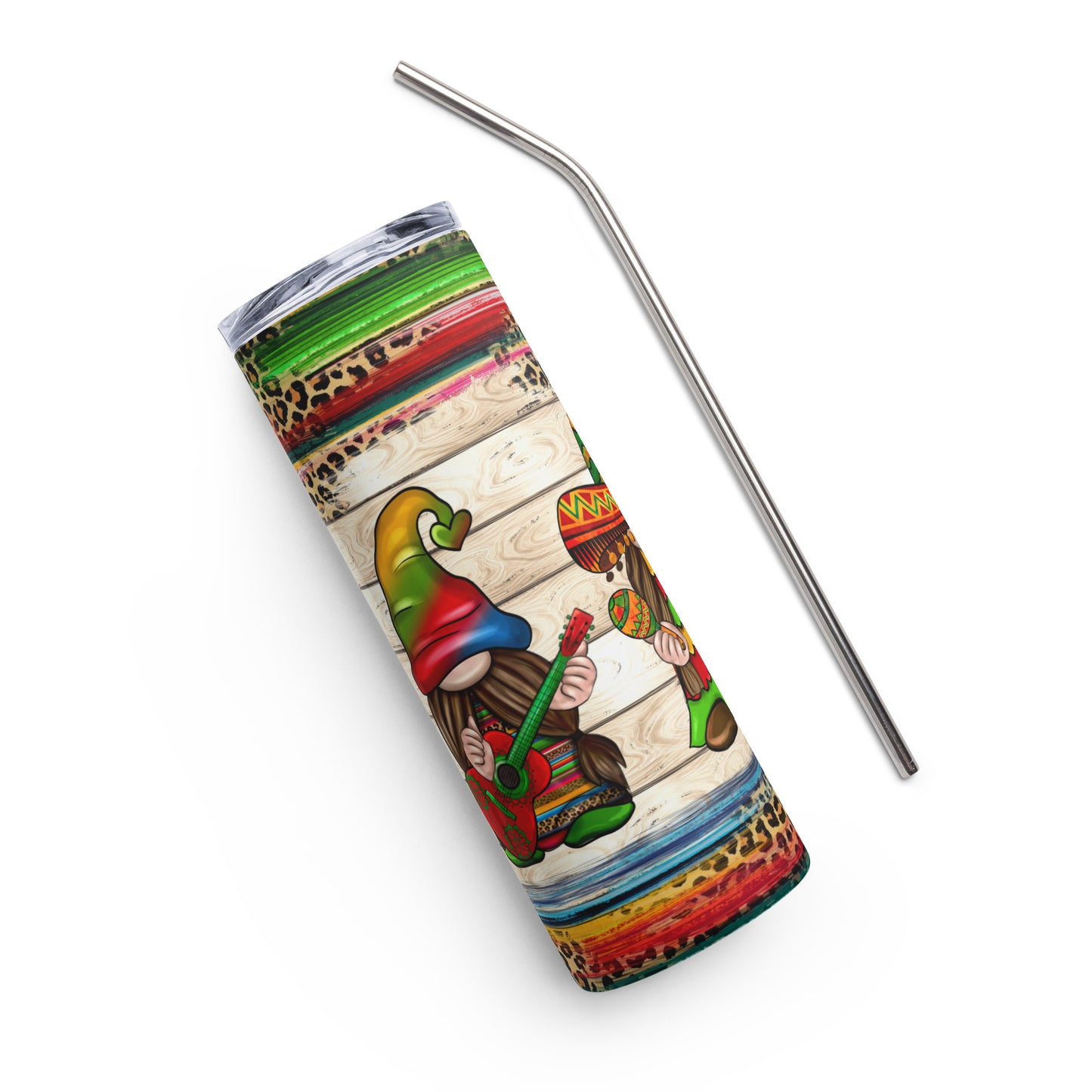 Mexican Gnomes Stainless steel tumbler