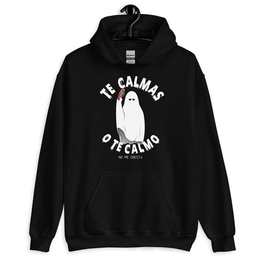 Te Calmas O Te Calmo Halloween Unisex Hoodie