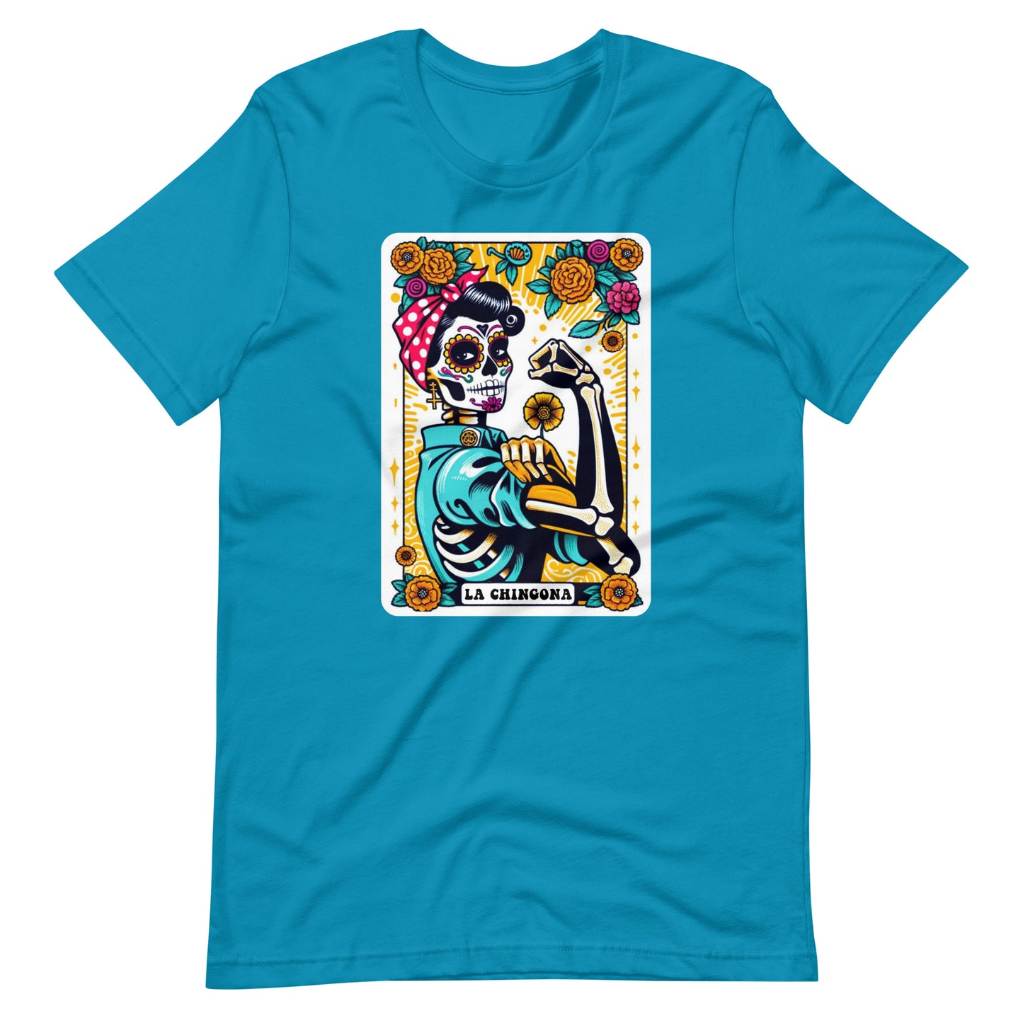 La Chingona Loteria Card Unisex t-shirt