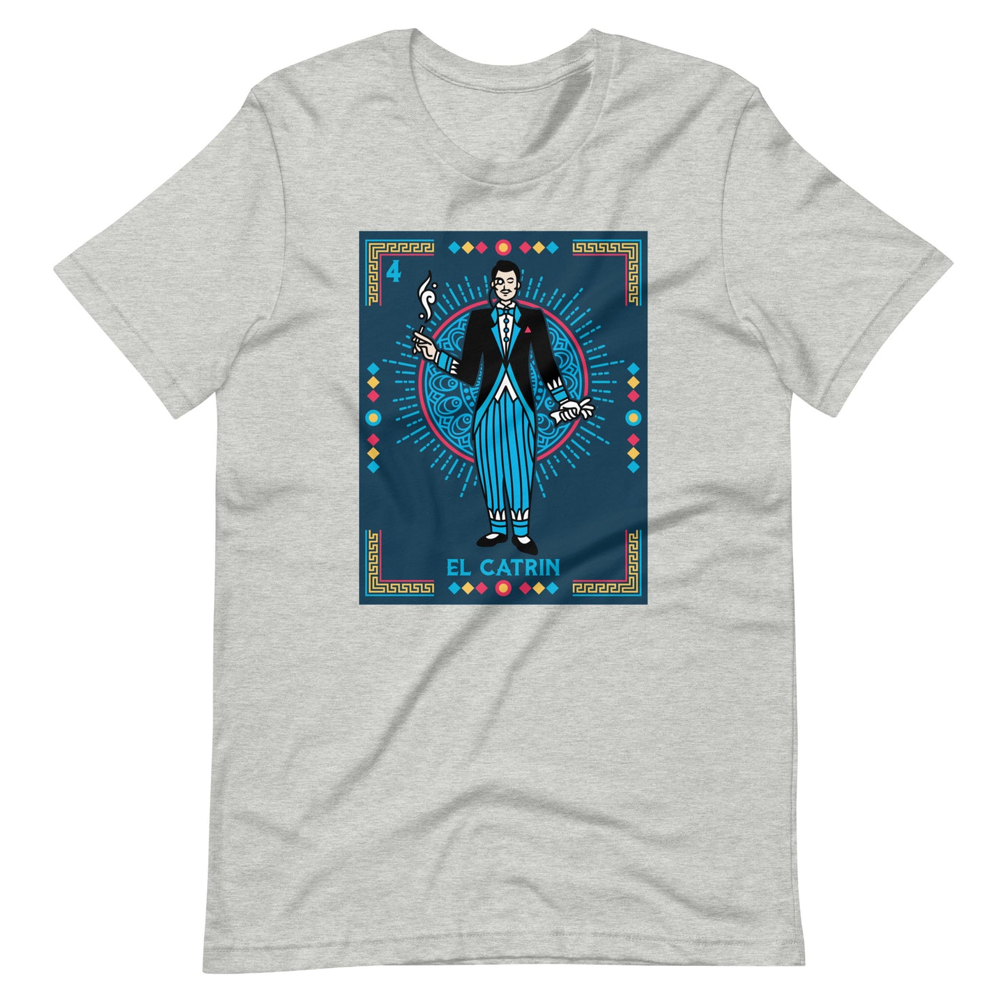 El Catrin Mexican Loteria Unisex t-shirt