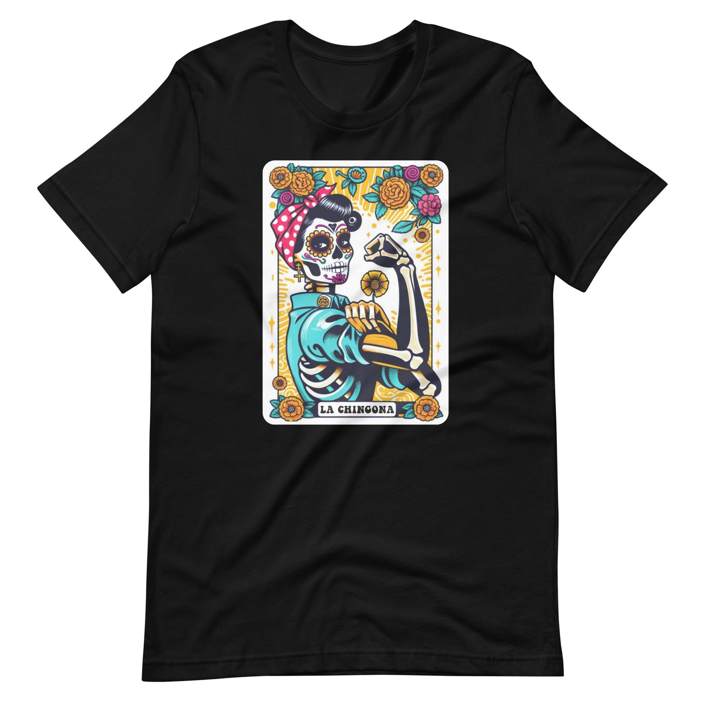 La Chingona Loteria Card Unisex t-shirt
