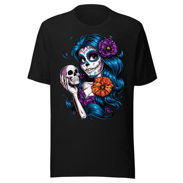 Calavera Queen Dia De Los Muertos T-Shirt
