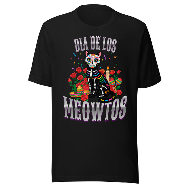 Día De Los Meowtos Gatos T-Shirt