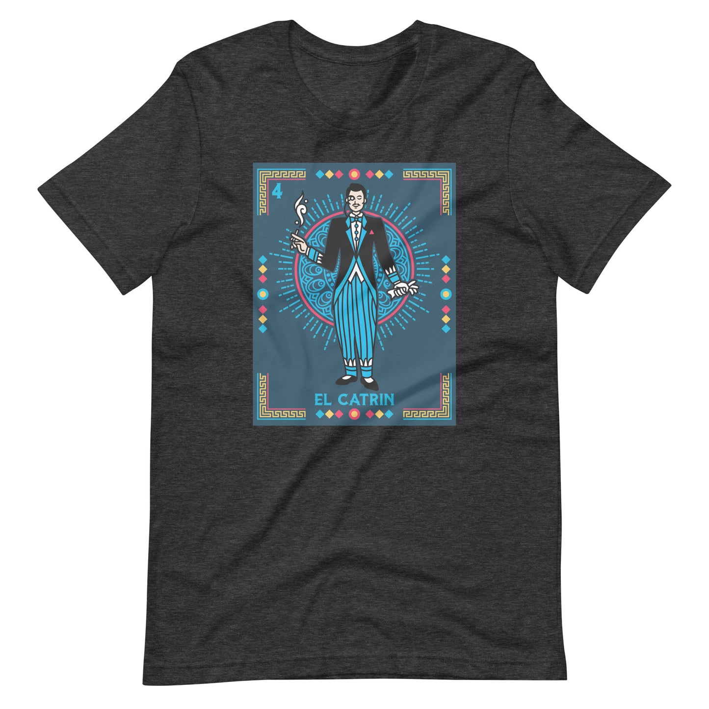 El Catrin Mexican Loteria Unisex t-shirt