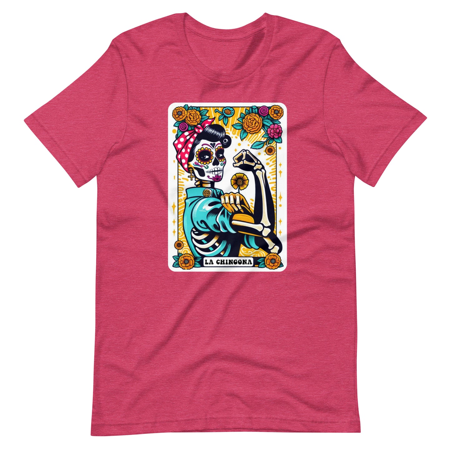 La Chingona Loteria Card Unisex t-shirt