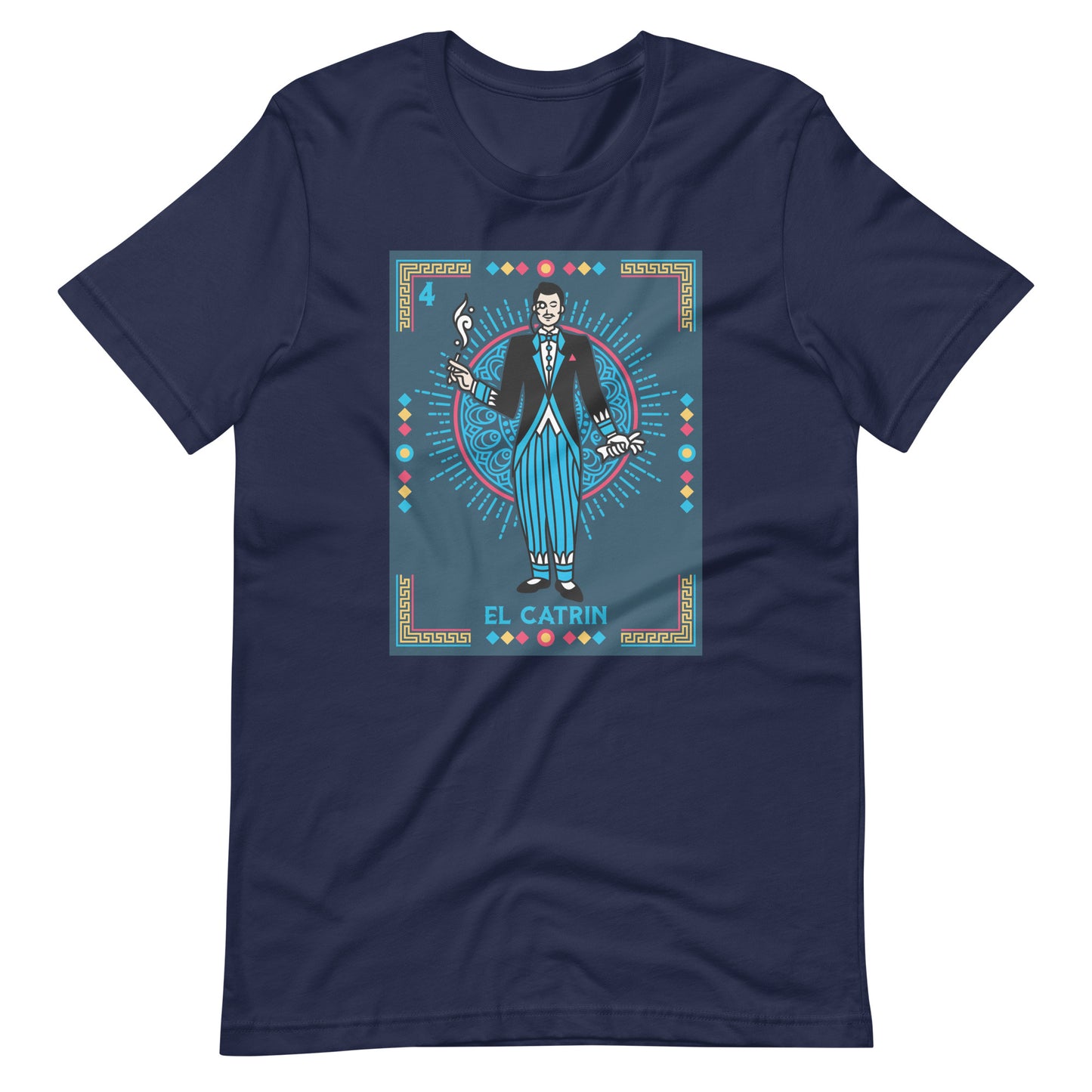 El Catrin Mexican Loteria Unisex t-shirt