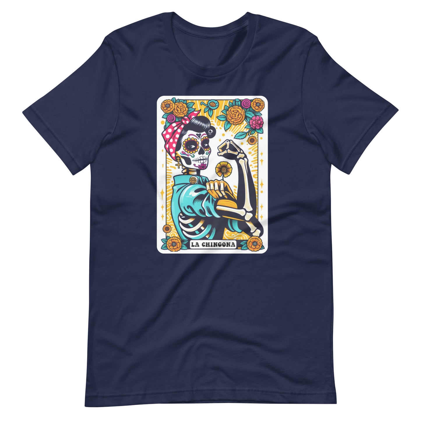 La Chingona Loteria Card Unisex t-shirt