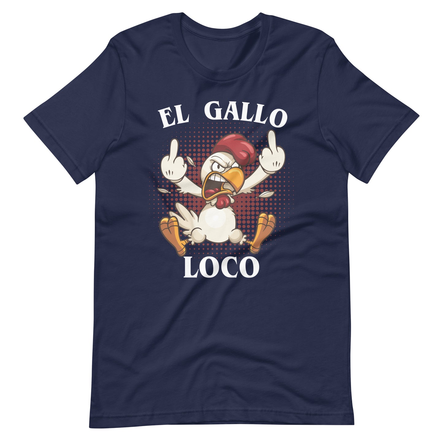 El Gallo Loco Latino Unisex t-shirt