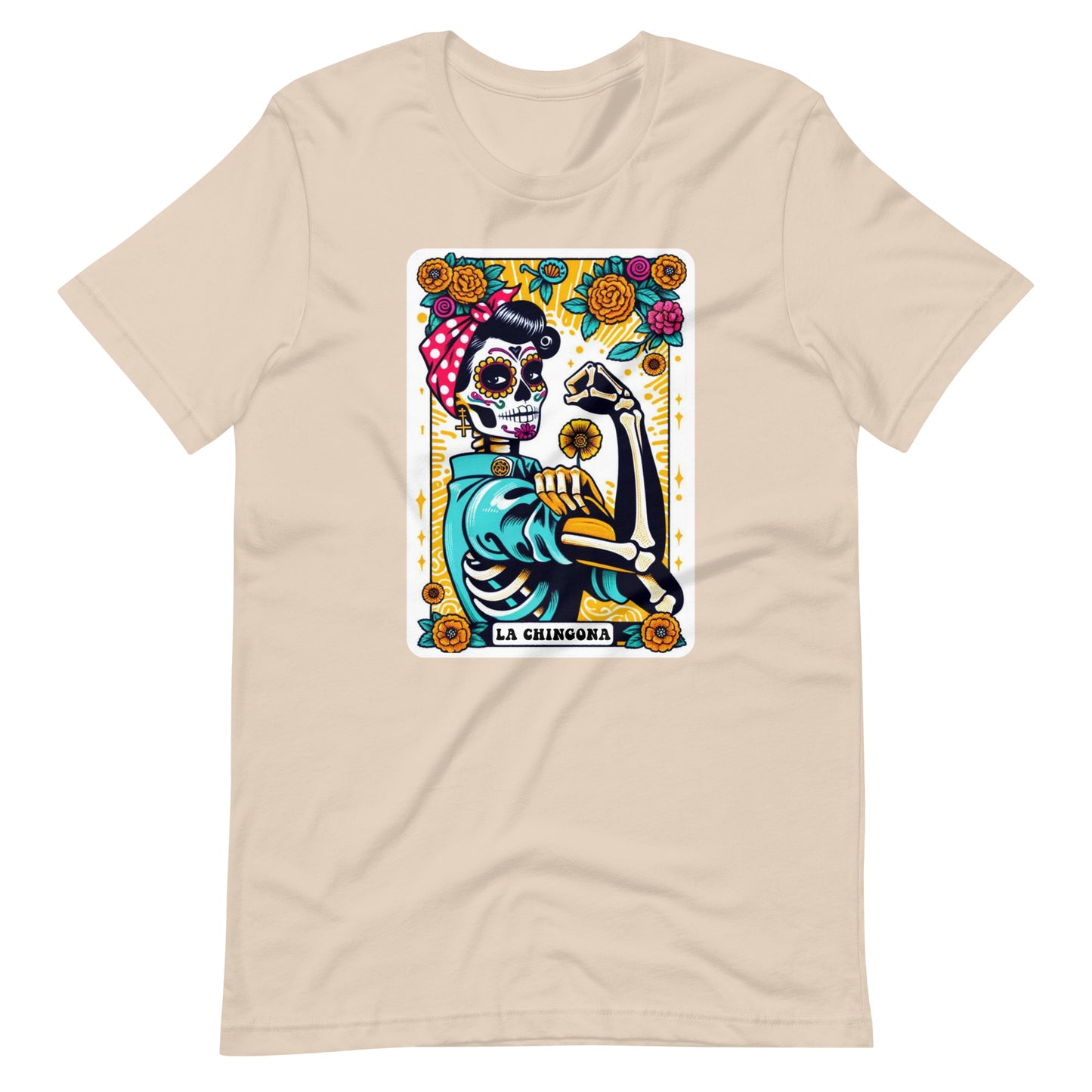 La Chingona Loteria Card Unisex t-shirt
