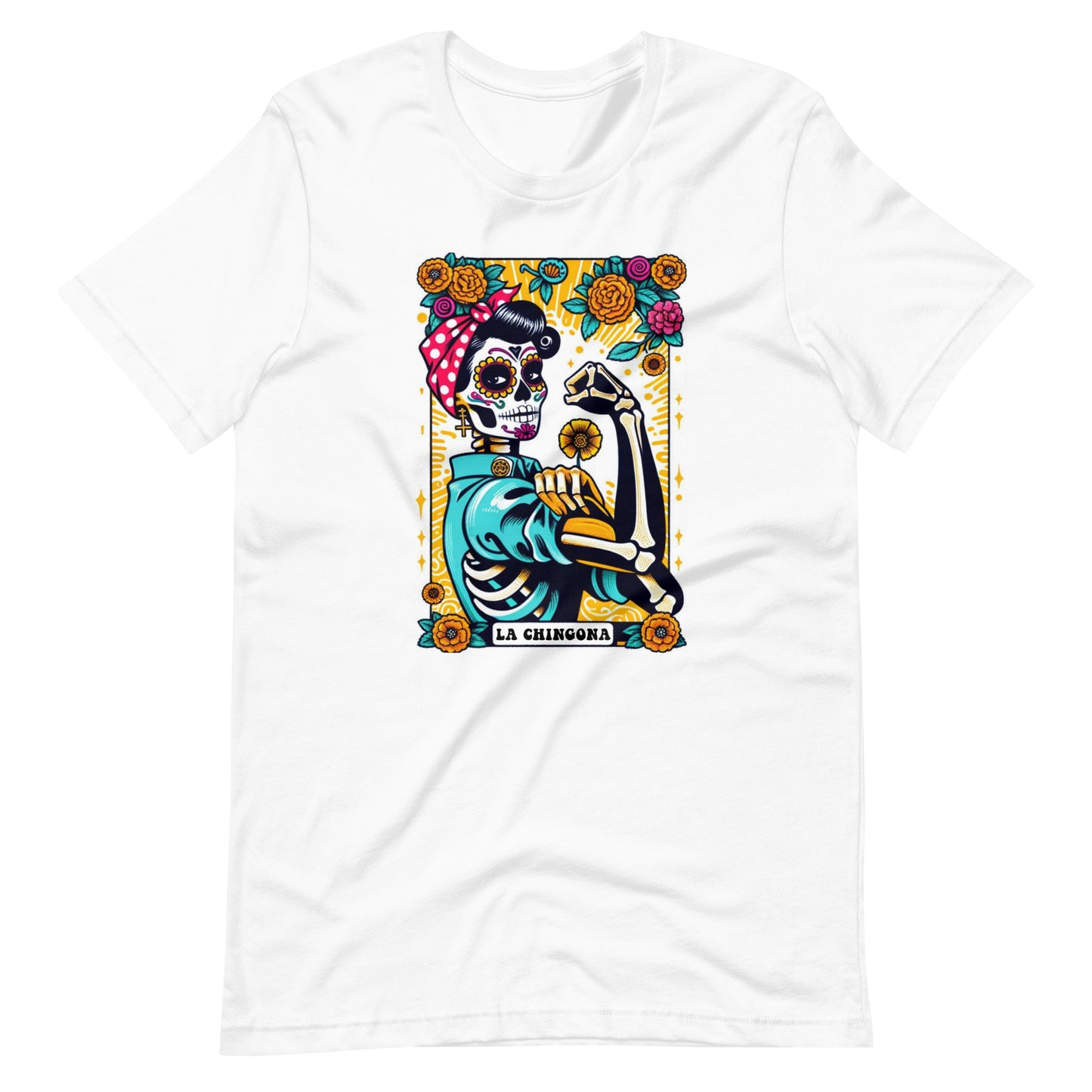 La Chingona Loteria Card Unisex t-shirt