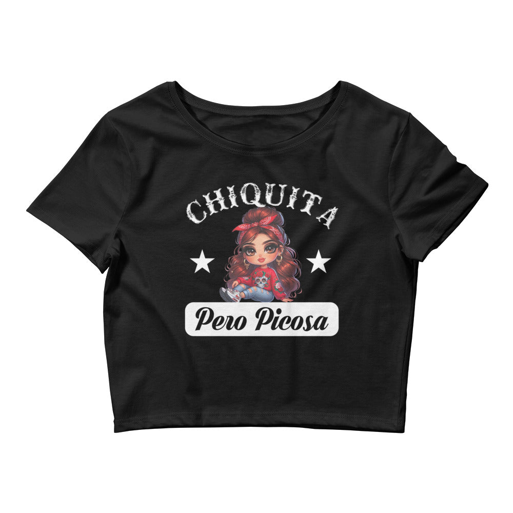 Chiquita Pero Picosa Latina Crop Tee