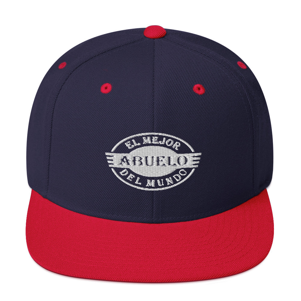 El Mejor Abuelo Del Mundo Snapback Hat