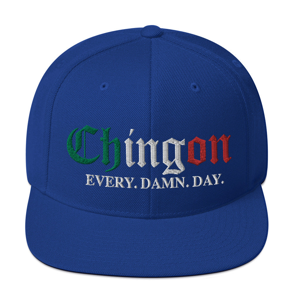 Chingon Every Damn Day Snapback Hat